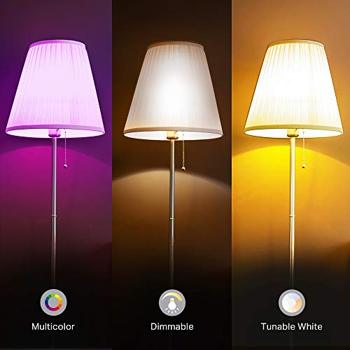 Kasa Smart Light Bulbs, Full Color Changing Dimmable WiFi, A19, 4 Pack R3736