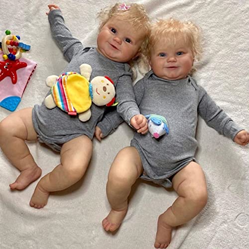 Anano 20 Inch Reborn Baby Doll Toddler Girl Realistic Silicone U3006
