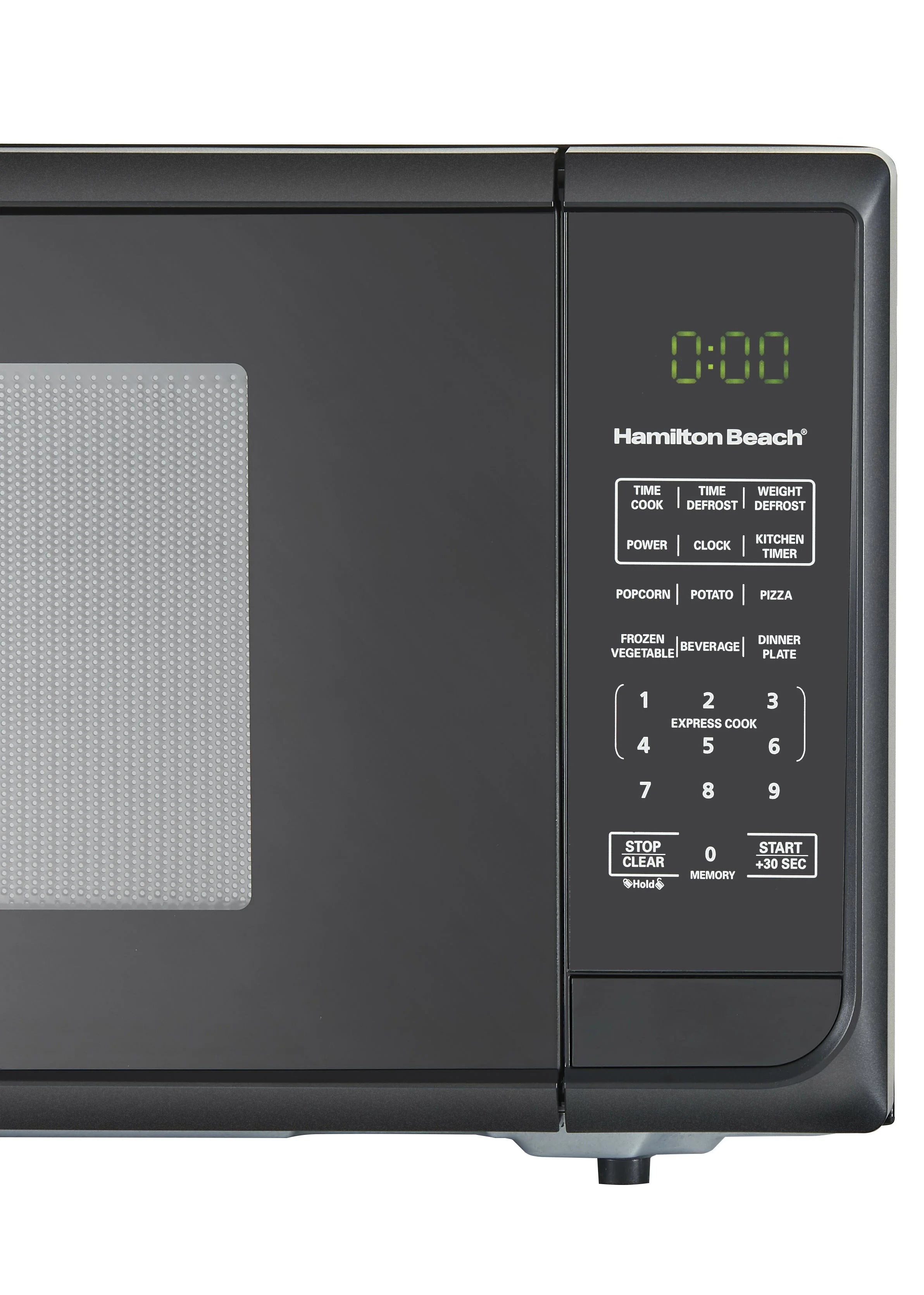 Hamilton Beach 0.9 cu ft Microwave Black D670612