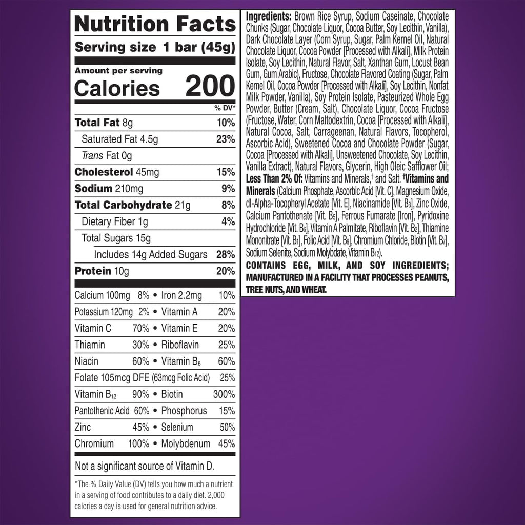 ZonePerfect Protein Bars, 11g Protein, Brownie Batter Cookie Dough, 10 Count K64636