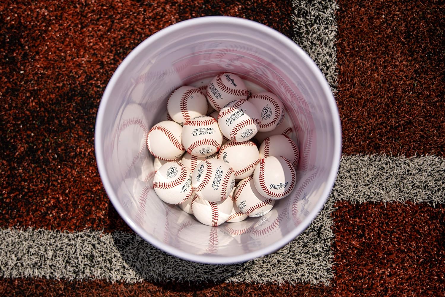 Rawlings Official League Competition Grade Baseballs ROLB1X 24 Count A1809