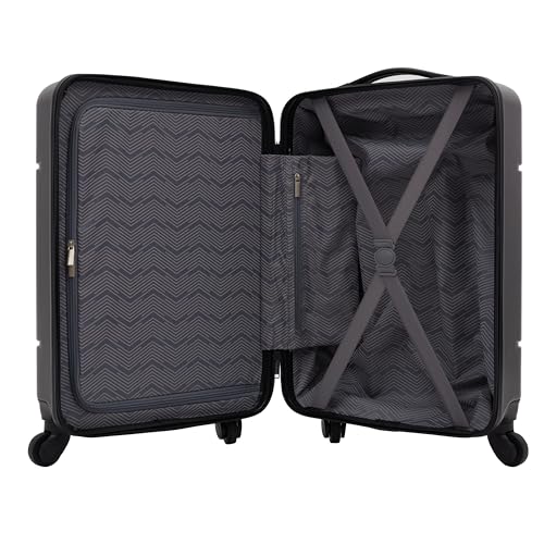Travelers Club Spinner Luggage 20-Inch Carry-On Skyline Blue K8984