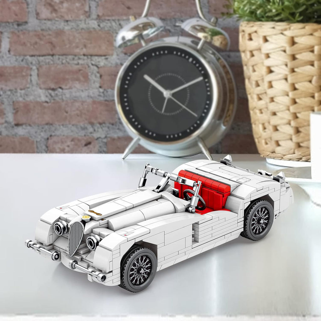 JMBricklayer Model Car Building Set 50109, Vintage Pull Back Car, Home Office Decor O1603