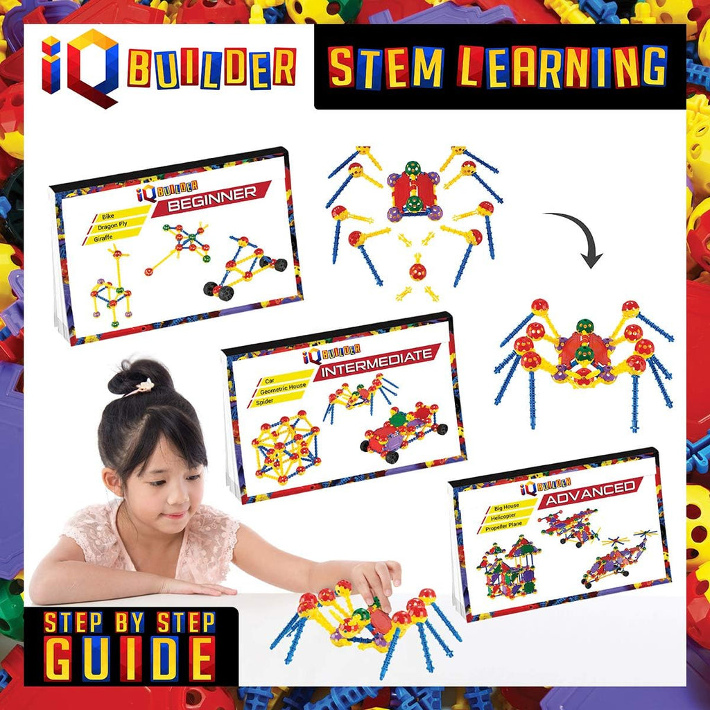 STEM Learning Building Blocks Toy Set for Boys and Girls Ages 5-10 K6495