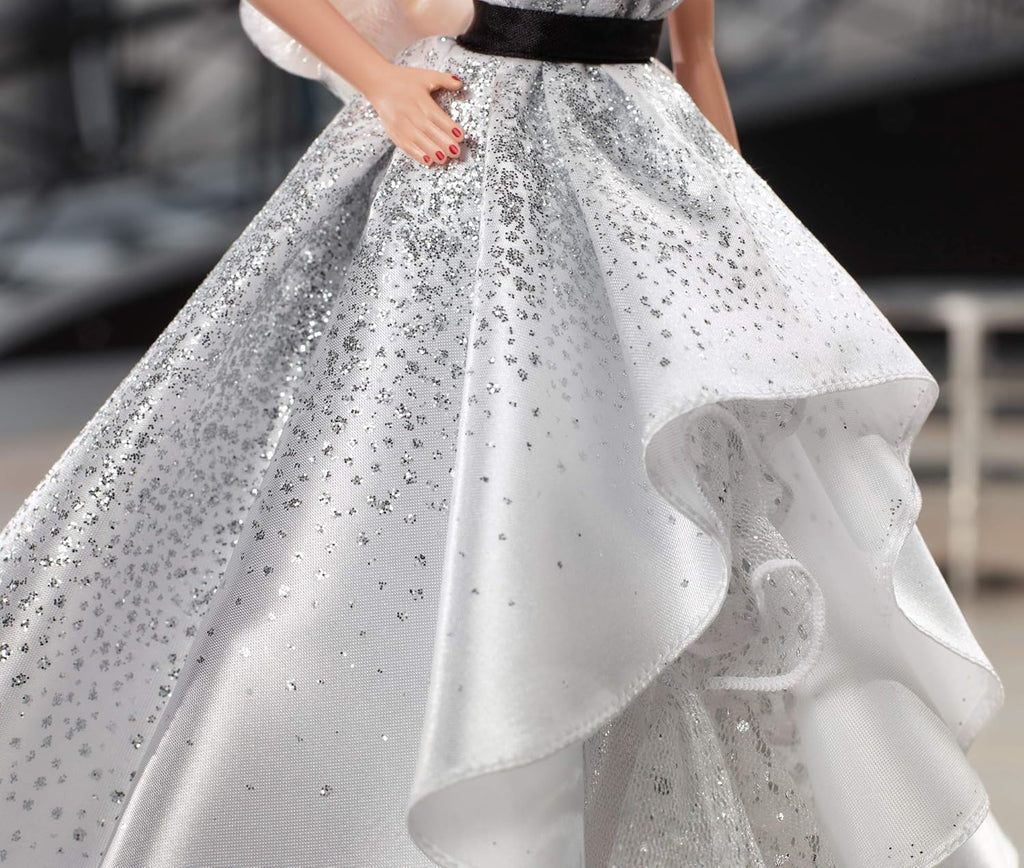 Barbie Collector 60th Anniversary Doll, Blonde, Diamond-Inspired Gown P687486
