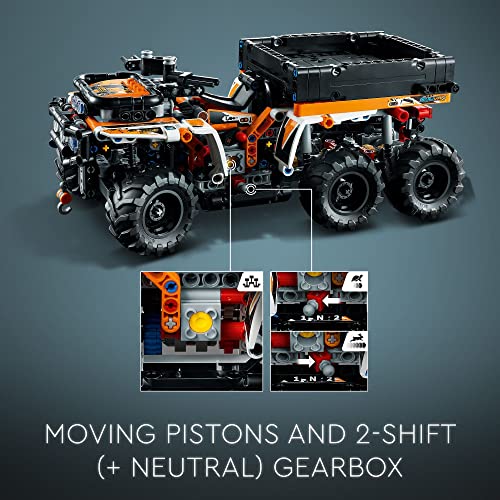 LEGO Technic All-Terrain Vehicle 42139 6-Wheeled Off Roader Model Truck Toy T900442