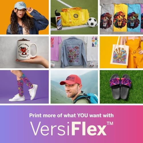 Sawgrass SG500 VersiFlex Printer Bundle with Infusible Ink & Transfer Paper T4689