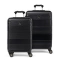 Travelpro Roundtrip Hardside Expandable Luggage, TSA Lock, 8 Spinner Wheels, Hard Shell Polycarbonate Suitcase, Silver, 2-Piece Set (21/25)