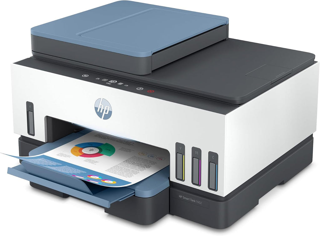 HP Smart Tank 7602 Wireless All-in-One Ink Tank Printer with 2 Years of Ink Included H750