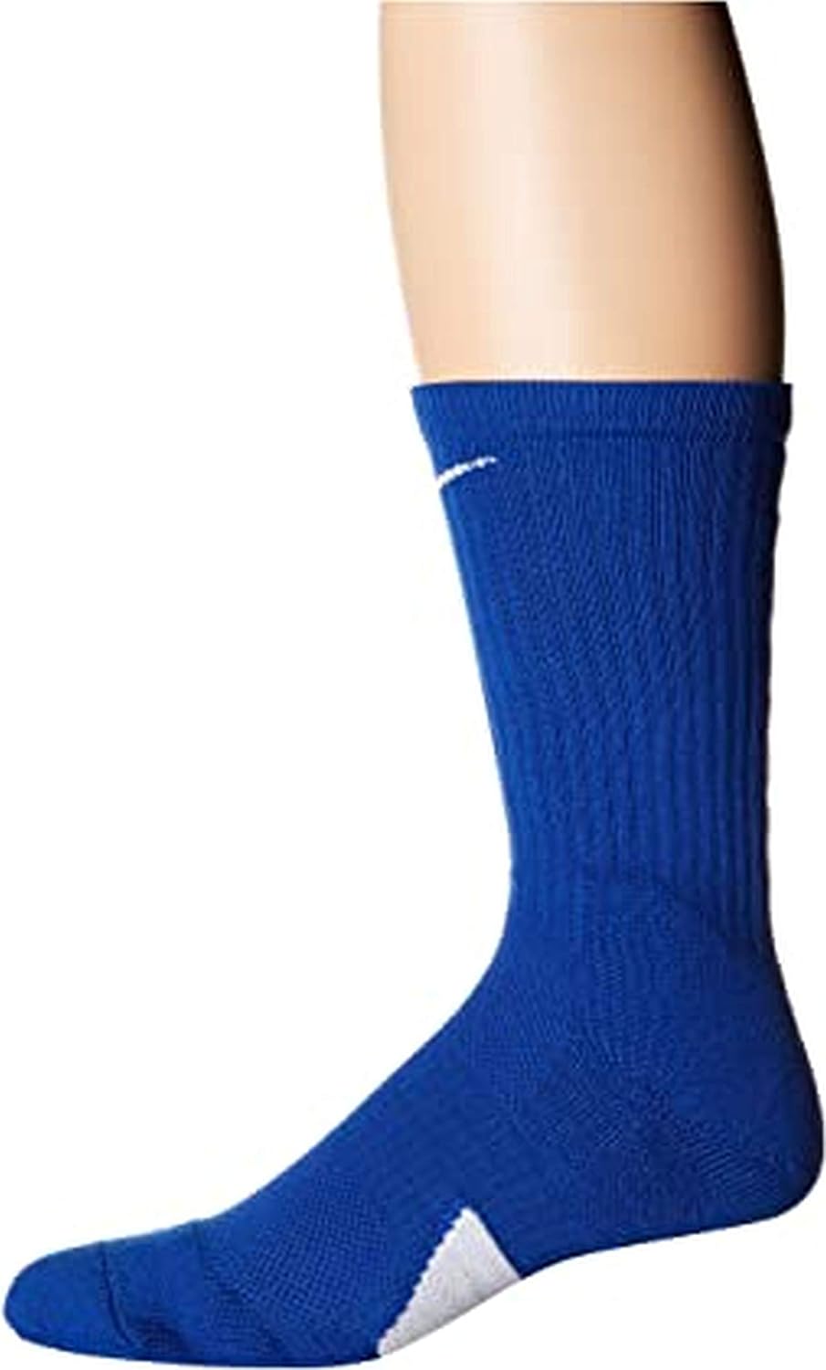 Nike Elite Basketball Crew Socks Large SX7626-463 Royal White H2813
