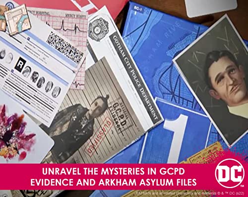 Arkham Asylum Files: Panic in Gotham City Augmented Reality Board Game H20392