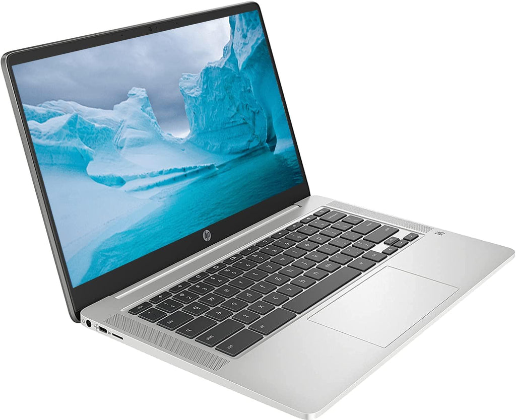HP 14" HD IPS Chromebook, Intel Pentium, 4GB RAM, 64GB SSD, Silver (Renewed) Z359
