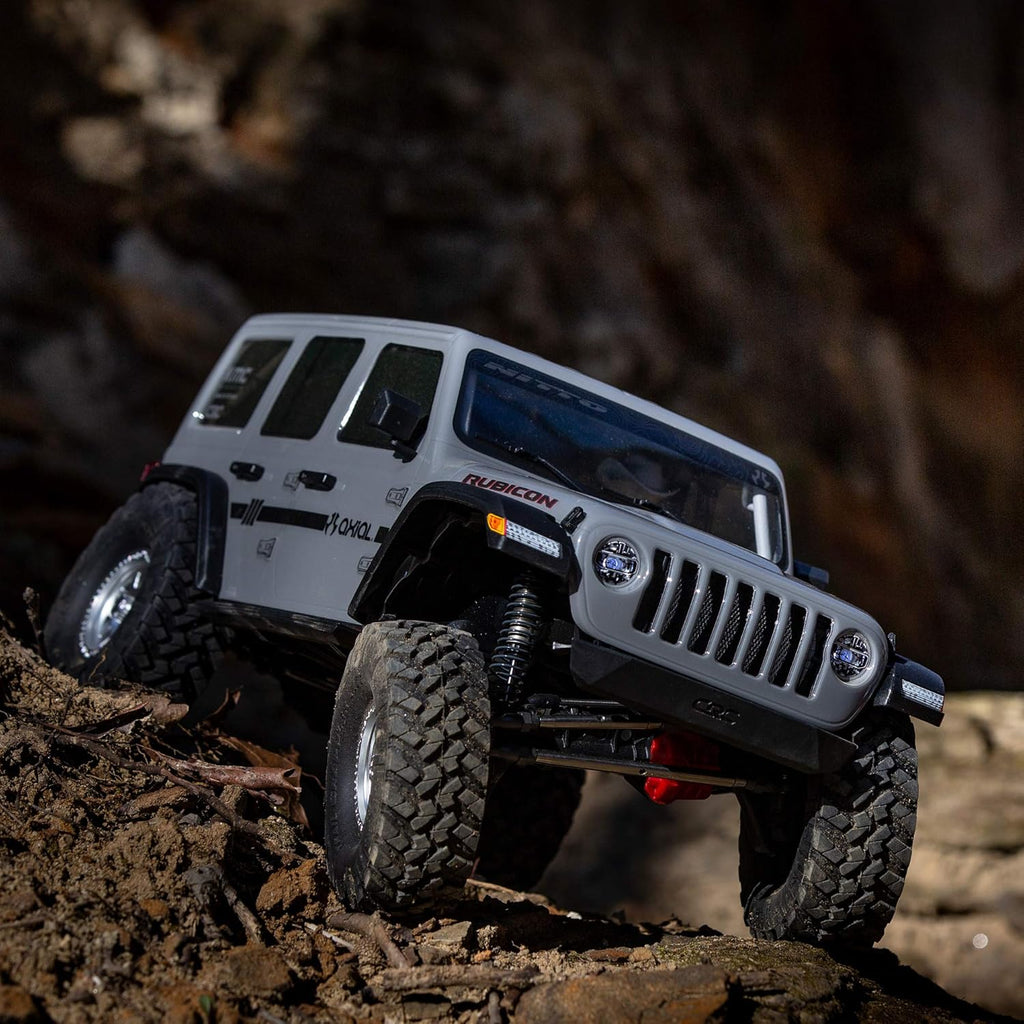 Axial SCX10 III Jeep JLU Wrangler 1/10 RTR Gray AXI03003BT1 M1381