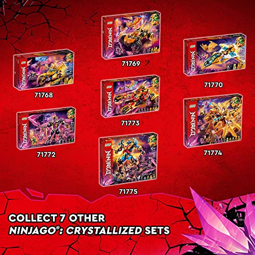 LEGO NINJAGO The Crystal King Temple Action Playset, 71771 J52015