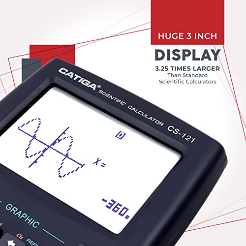 Scientific Calculator with Graphic Functions for High School and College E1591