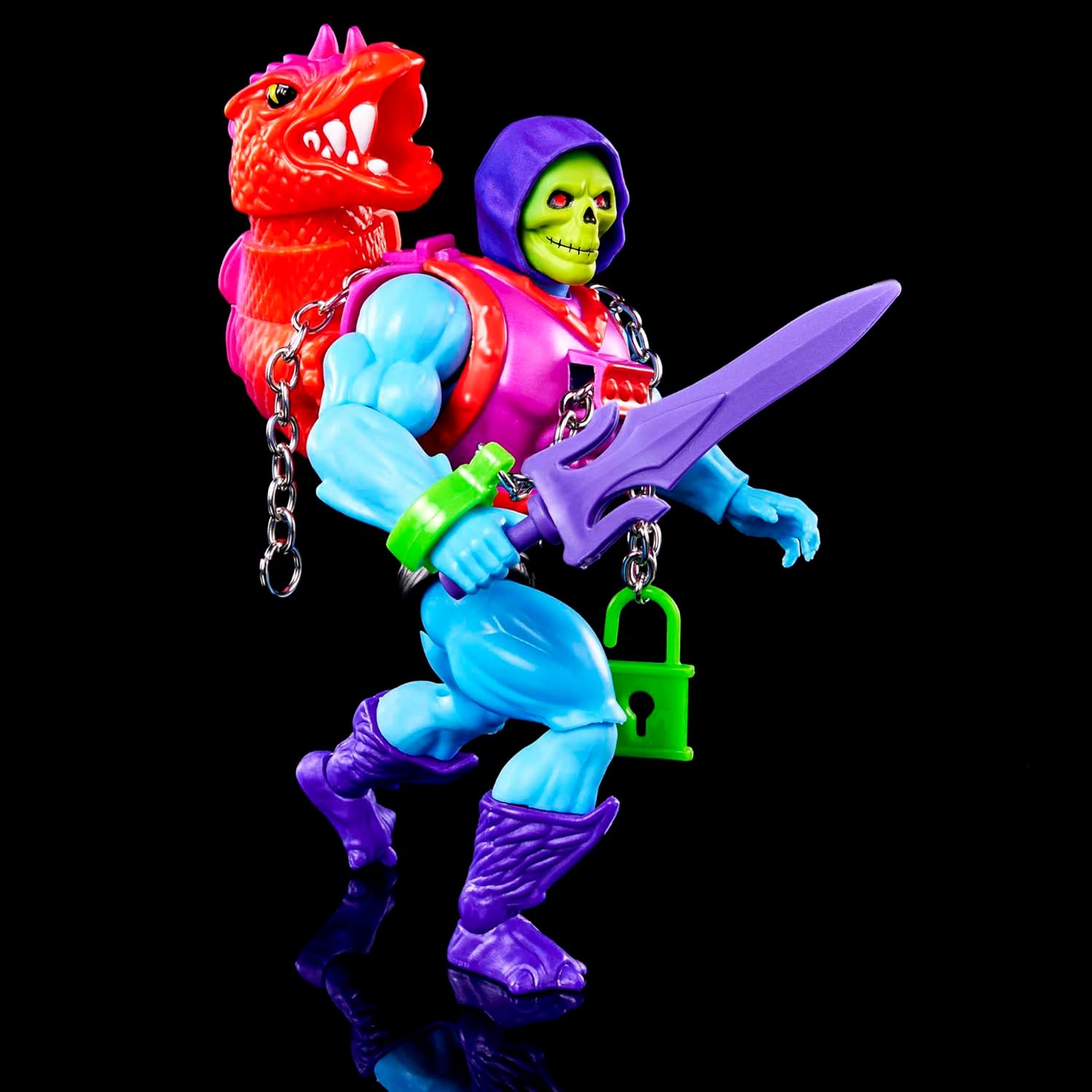 Masters of the Universe Origins Deluxe Dragon Blast Skeletor Action Figure 5.5-in W855