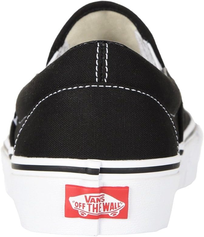 Vans Classic Slip-On Black/White Women's 10.5 N680113