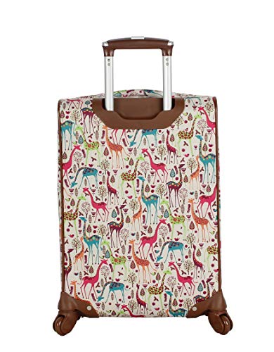 Lily Bloom 4 Piece Luggage Set with Spinner Wheels Y256689