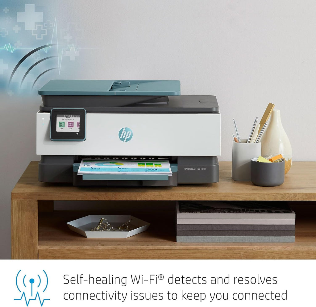 HP OfficeJet Pro 8035 All-in-One Wireless Printer with 8 Months of Ink B137