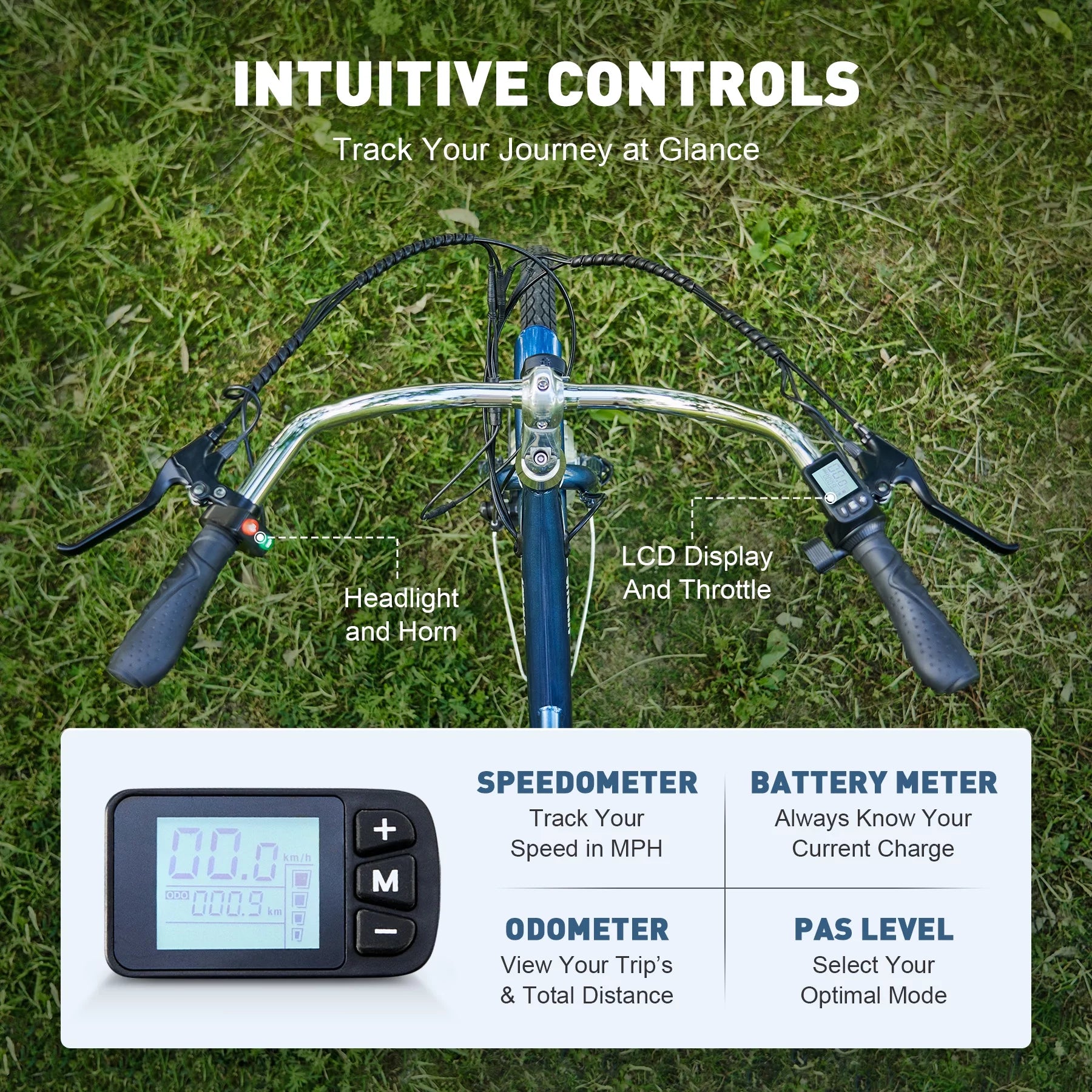 VIRIBUS 24 Inch Adult Electric Tricycle 350W Navy G26429