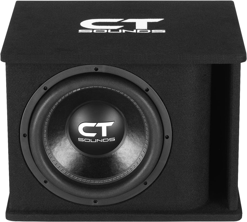 CT Sounds Tropo Series 12" 1300W Loaded Ported Car Subwoofer Box L6968