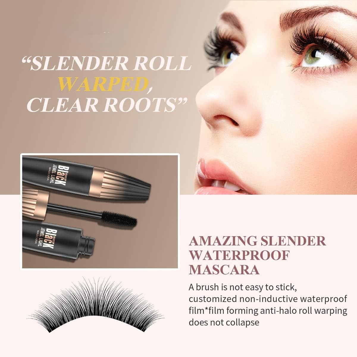 4D Silk Fiber Mascara Waterproof Lengthening E564