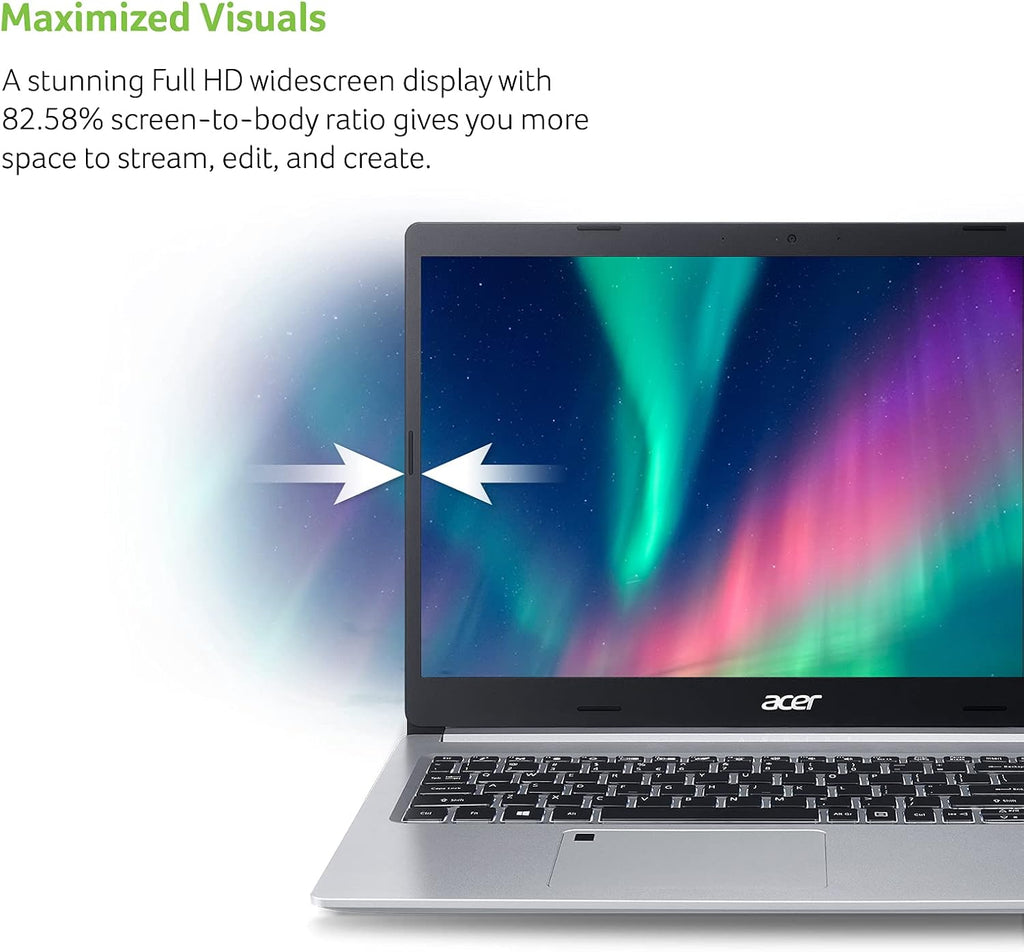 Acer Aspire 5 A515-46-R3CZ Slim Laptop, 15.6" Full HD, Ryzen 7, 8GB RAM, 256GB SSD, Windows 11 A7570