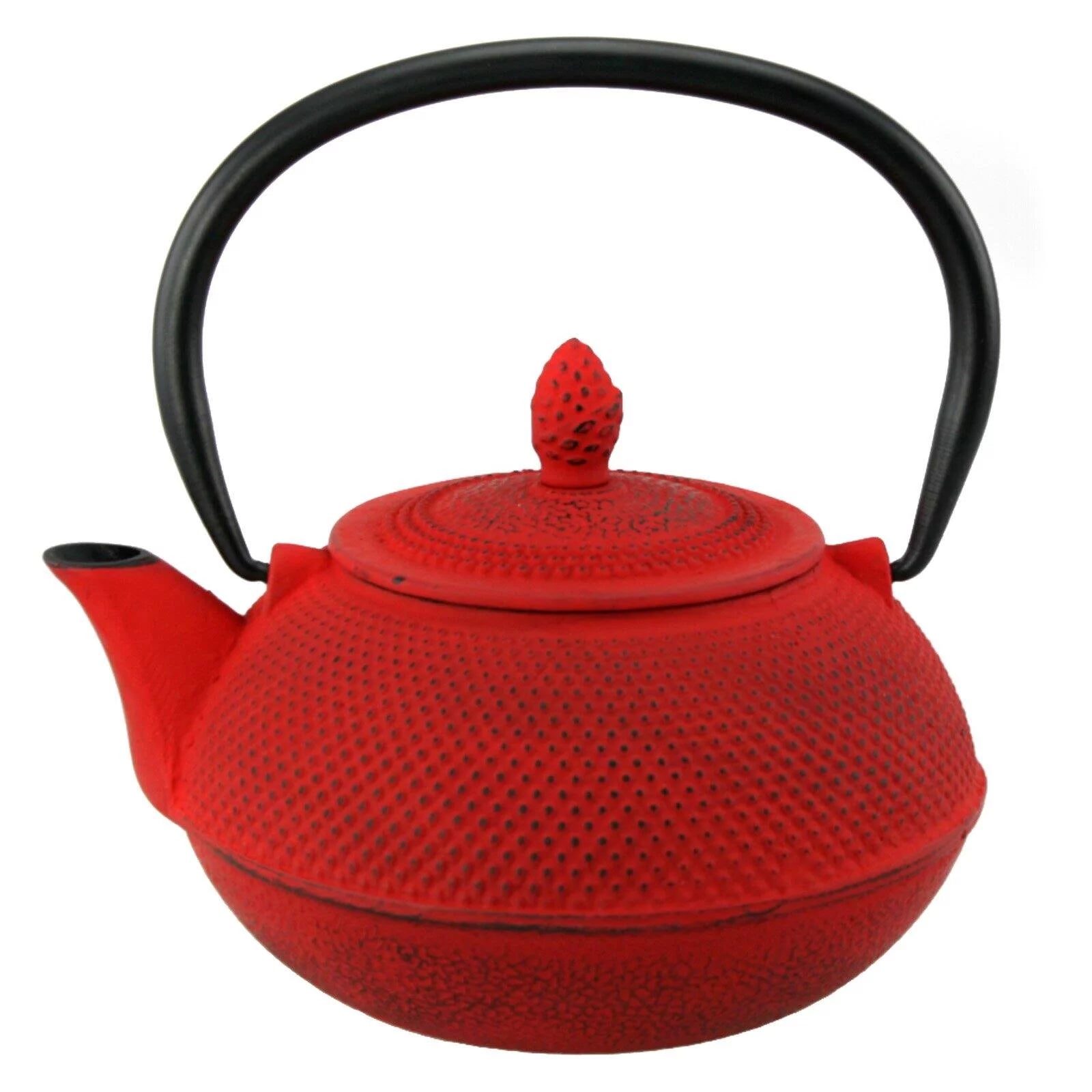 Creative Home 30 Oz Cast Iron Tea Pot Blue M895