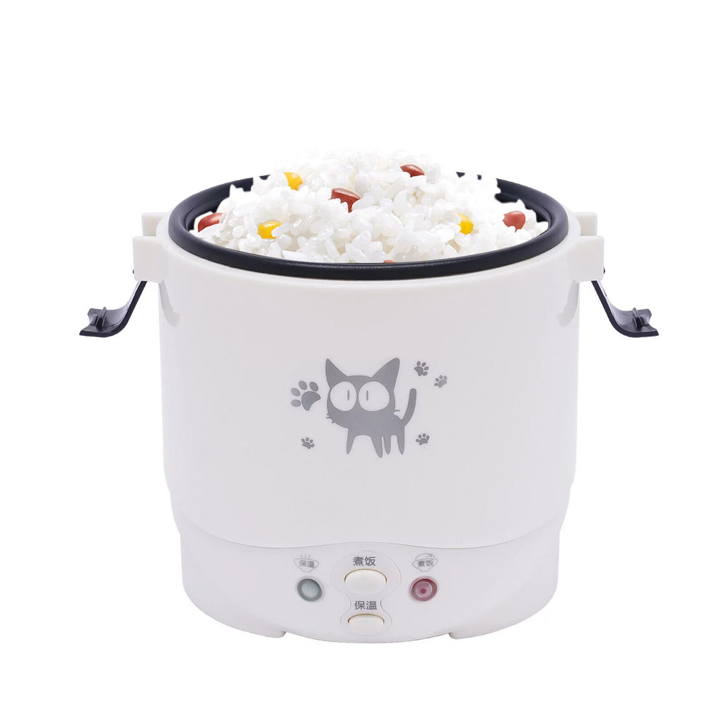 Car Mini Travel Lunch Box Electric Rice Cooker Steamer 12V U510443