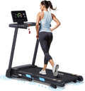 Treadmills for Home, 350 lbs Capacity 3.0HP Treadmill with Incline, LCD Display, 0.5-10 MPH Speed, 36 Preset Programs, 17" Wide Belt Running Treadmill
