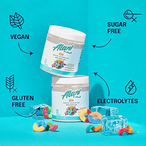 Alani Nu BCAA Sour Peach Ring Powder, 30 Servings T302