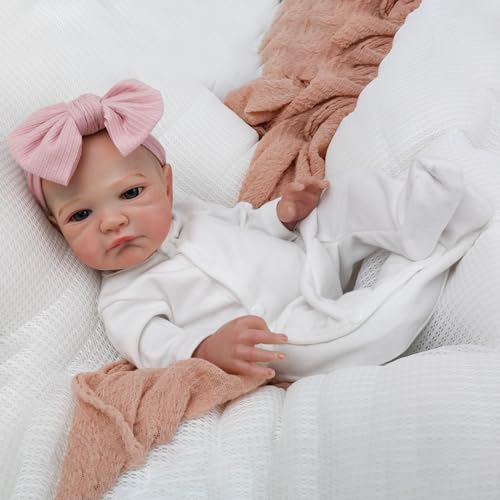 WOOROY Realistic Reborn Baby Doll 20 Inch Weighted Soft Body Girl B275211