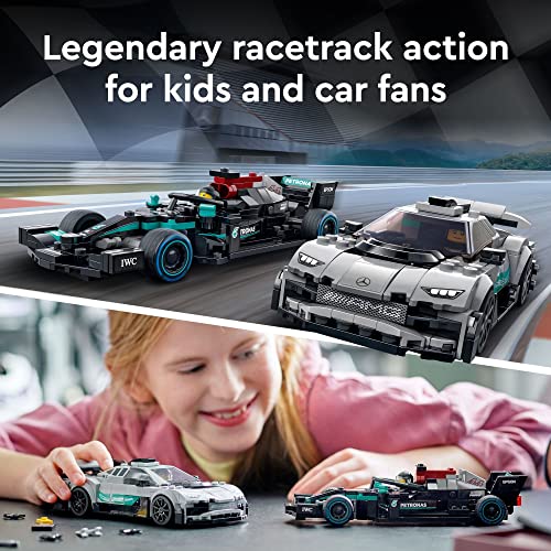 LEGO Speed Champions Mercedes-AMG F1 W12 & Project One Building Kit, 76909 L321507