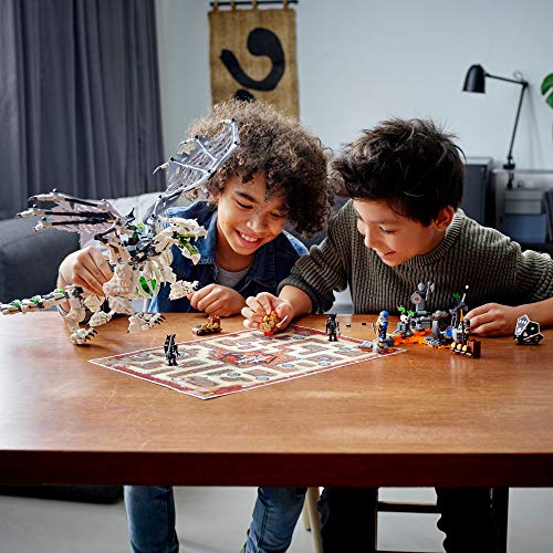 LEGO NINJAGO Skull Sorcerer’s Dragon 71721 Building Set with Warrior Figures S862