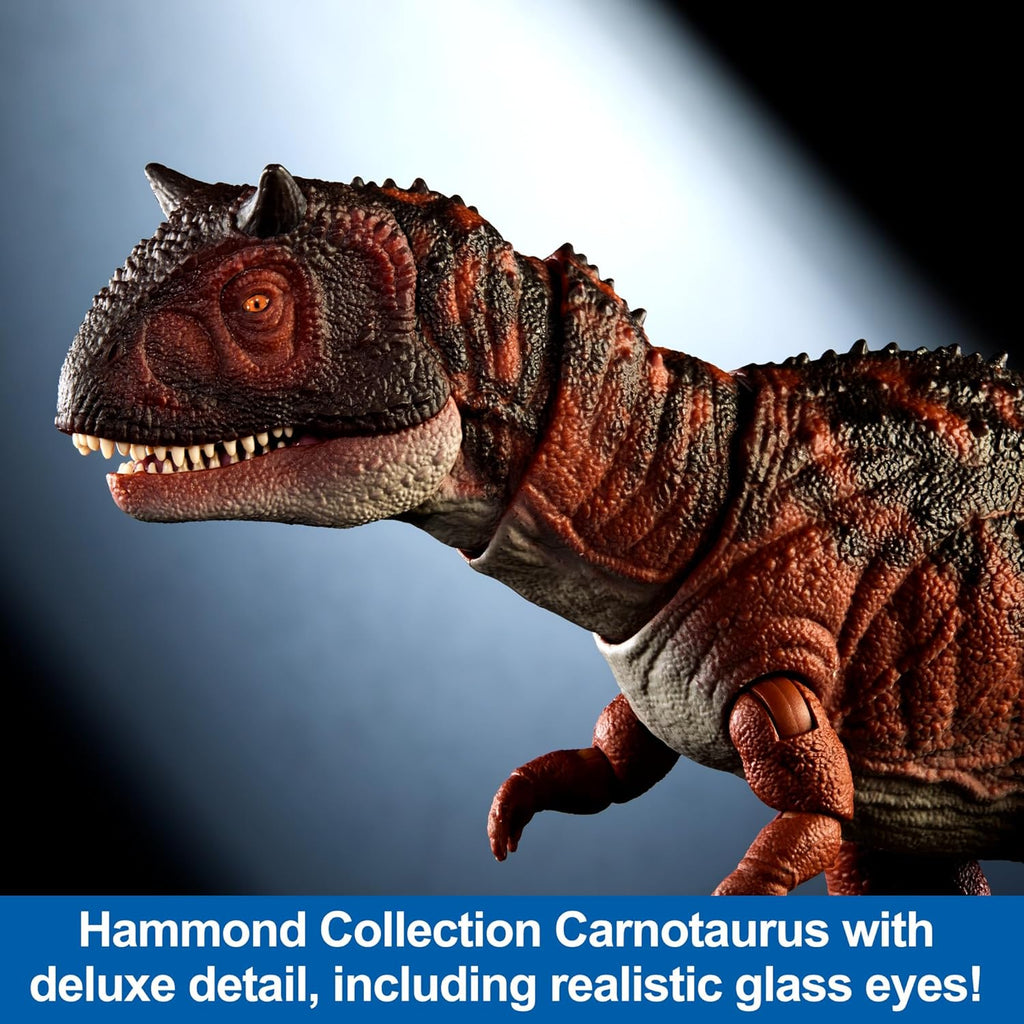 Mattel Jurassic World Hammond Collection Carnotaurus Dinosaur Action Figure O844386