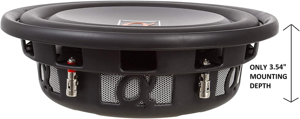 Alphasonik TSW312 Treis 300 Series 12" Shallow Mount Subwoofer 4 Ohm X341
