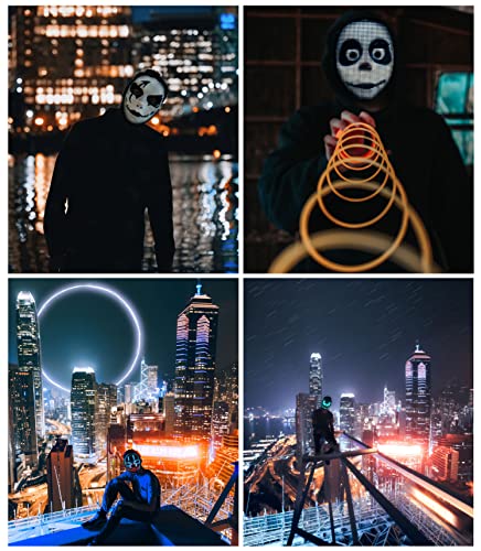 Gootus Face Transforming LED Mask with App Controlled for Kids X7335