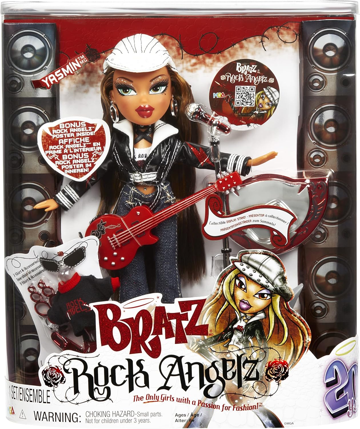Bratz® Rock Angelz™ 20 Yearz Special Edition Fashion Doll Yasmin™
