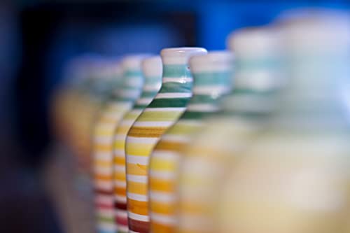 Antico Frantoio Muraglia Italian Extra Virgin Olive Oil, Handmade Ceramic Bottle, 16.9 Fl Oz X9126