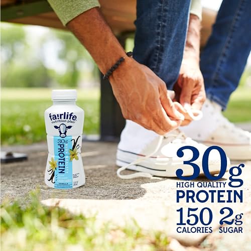 Fairlife Protein Shakes Variety Pack of 8, Chocolate & Vanilla, 11.5 oz Each X28414