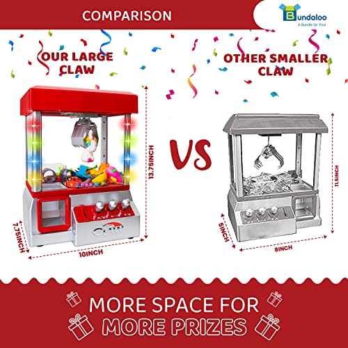 Bundaloo Claw Machine Arcade Game with Sound, Lights for Kids U91767
