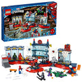 LEGO Marvel Spider-Man Attack on The Spider Lair 76175 Cool Building Toy, Featuring The Spider-Man Headquarters; Includes Spider-Man, Green Goblin and Venom Minifigures