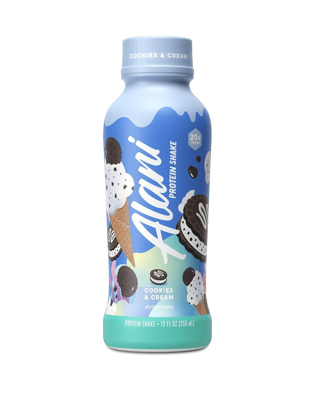 Alani Nu Protein Shake, Cookies & Cream, 20g Protein, 12 Fl Oz, 4 Pack S81097