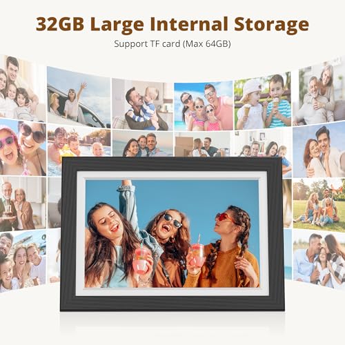 Dragon Touch 10.1'' WiFi Digital Picture Frame HD IPS Touch Screen S798