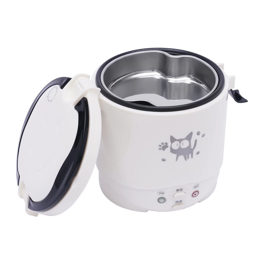 Car Mini Travel Lunch Box Electric Rice Cooker Steamer 12V U510443