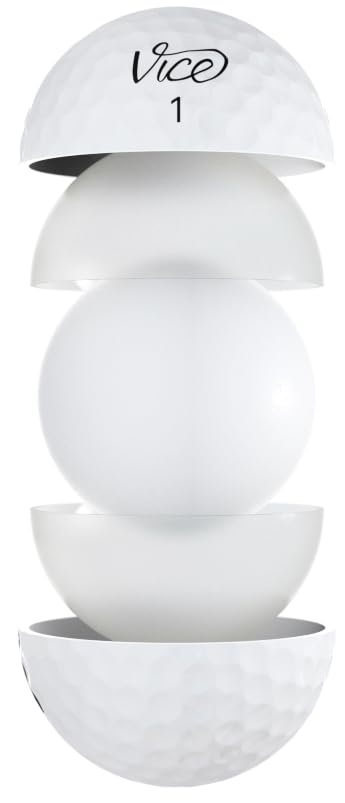 Vice Pro White Golf Balls B431312
