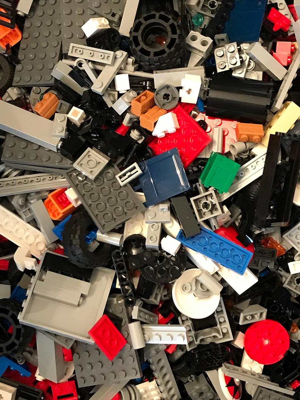 LEGO Bulk Lot 10 lb Assorted Colors Building Blocks V1513