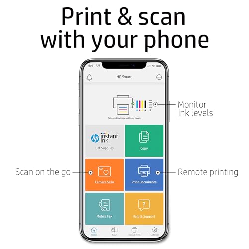HP DeskJet 3755 Compact All-in-One Wireless Printer with Instant Ink Z2813