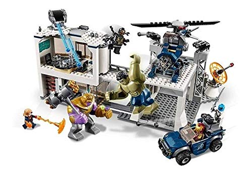 LEGO Marvel Avengers Compound Battle 76131 Building Set with Toy Car, Helicopter, and Minifigures R205672
