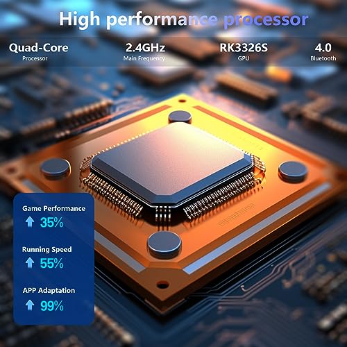 10.1-inch Android 12 Tablet with Keyboard and Mouse P417